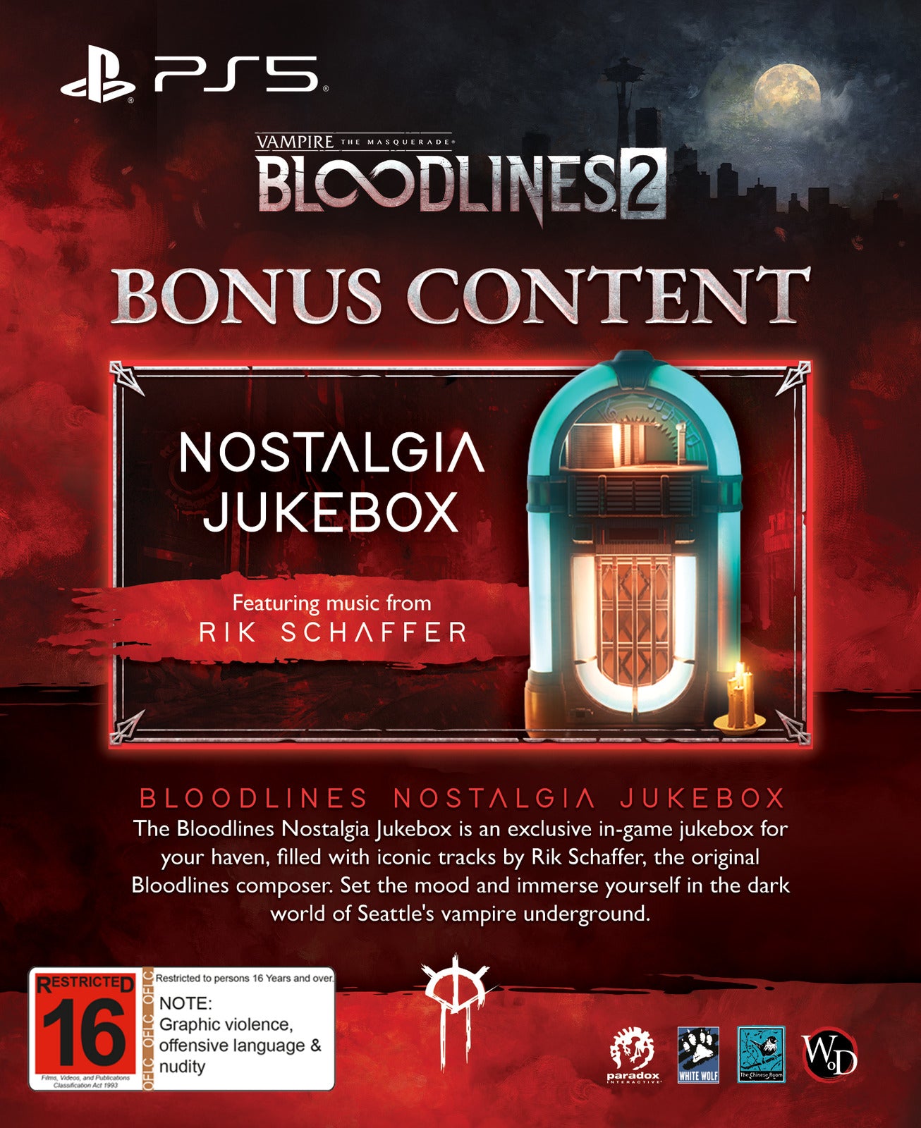 Vampire: The Masquerade – Bloodlines 2 Day One Edition