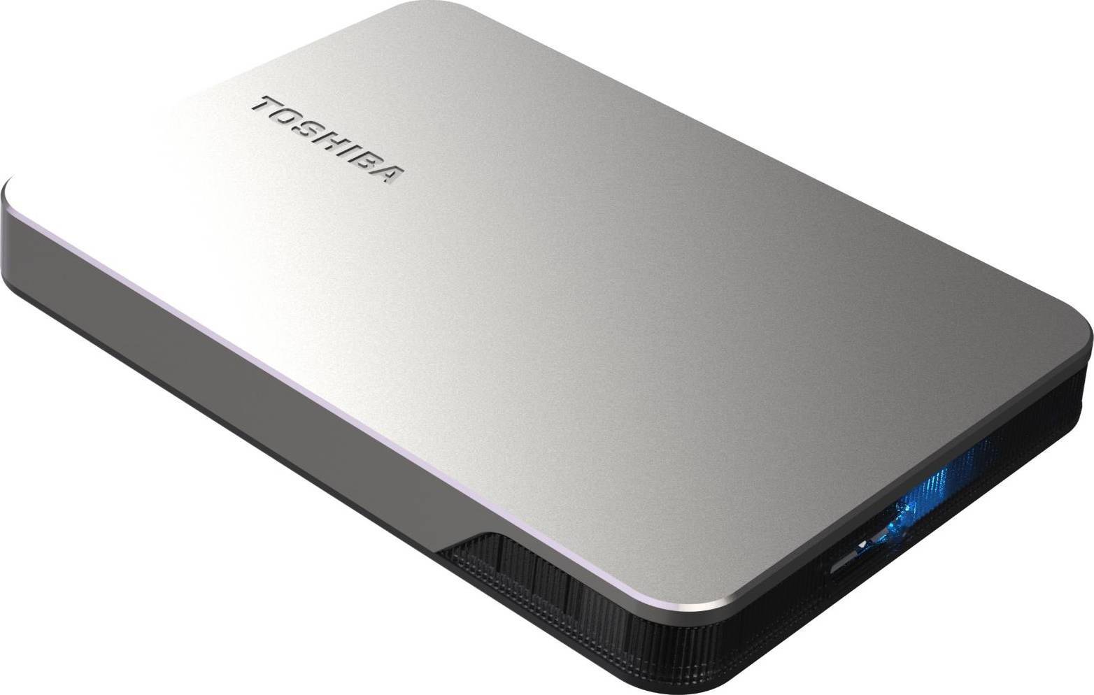 Toshiba Canvio Flex X2 USB 3.0 Portable External Hard Drive 2TB (Silver)