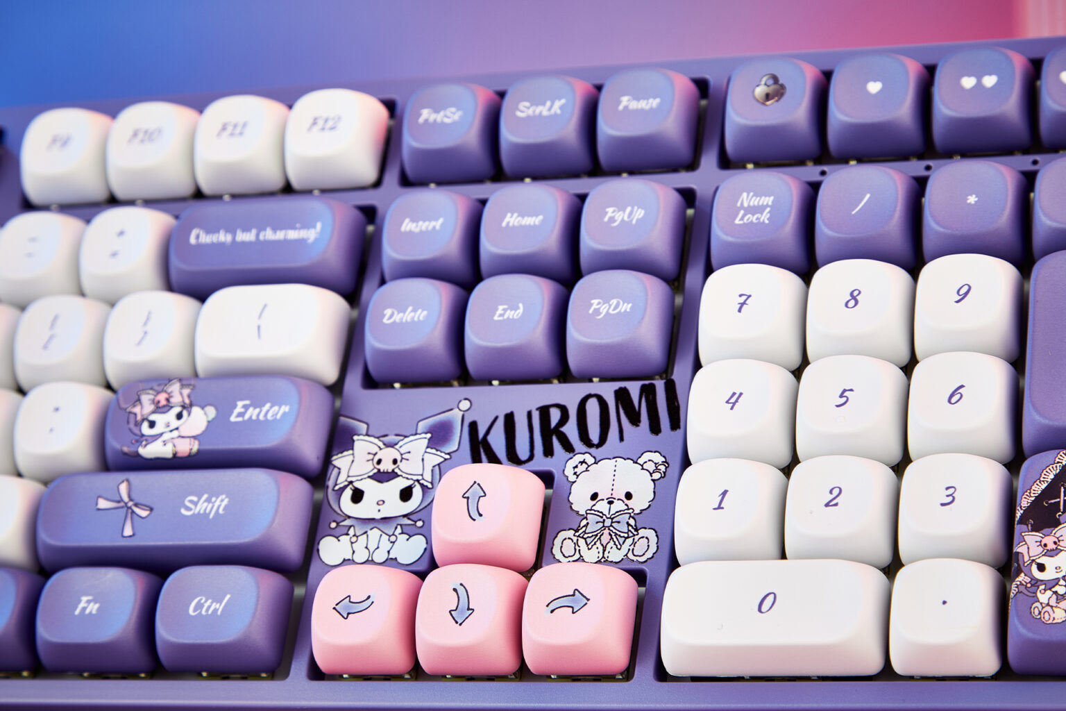 Akko Kuromi 5108B Plus 100% V3 Piano Pro Hot-Swappable Wireless Mechanical Keyboard