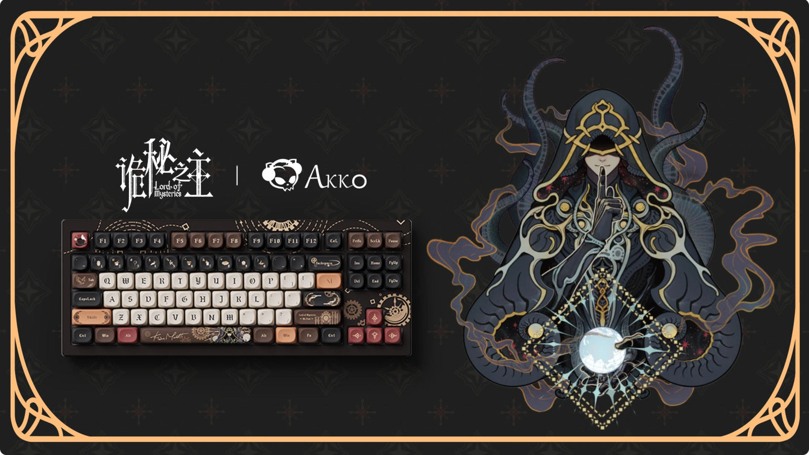 Akko Lord of the Mysteries 5087 V2 TKL V3 Piano Pro Hot-Swappable Wireless Mechanical Keyboard