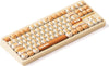 Akko Bun Wonderland TAC87 TKL Stellar Rose Hot-Swappable Wireless Mechanical Keyboard
