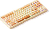 Akko Bun Wonderland TAC87 TKL Stellar Rose Hot-Swappable Wireless Mechanical Keyboard