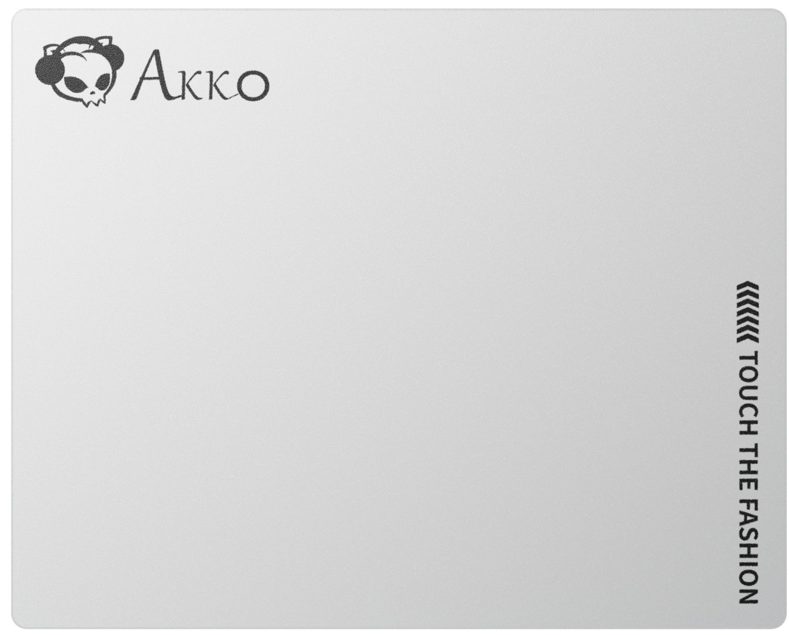 Akko Glass Gaming Mousepad - White