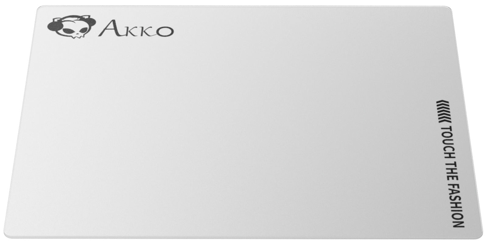 Akko Glass Gaming Mousepad - White