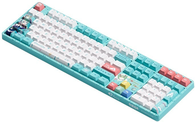 Akko Hatsune Miku 5108B Plus 100% V3 Piano Pro Hot-Swappable Wireless Mechanical Keyboard
