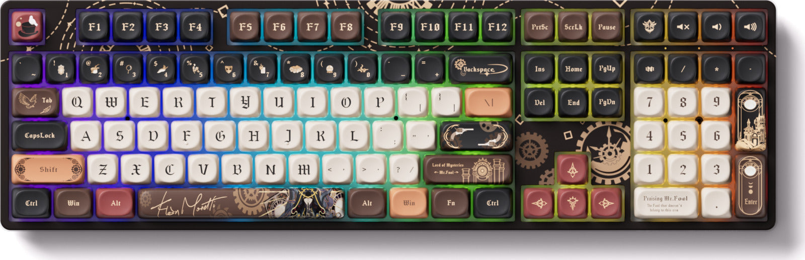 Akko Lord of Mysteries 5108B Plus 100% V3 Piano Pro Hot-Swappable Wireless Mechanical Keyboard