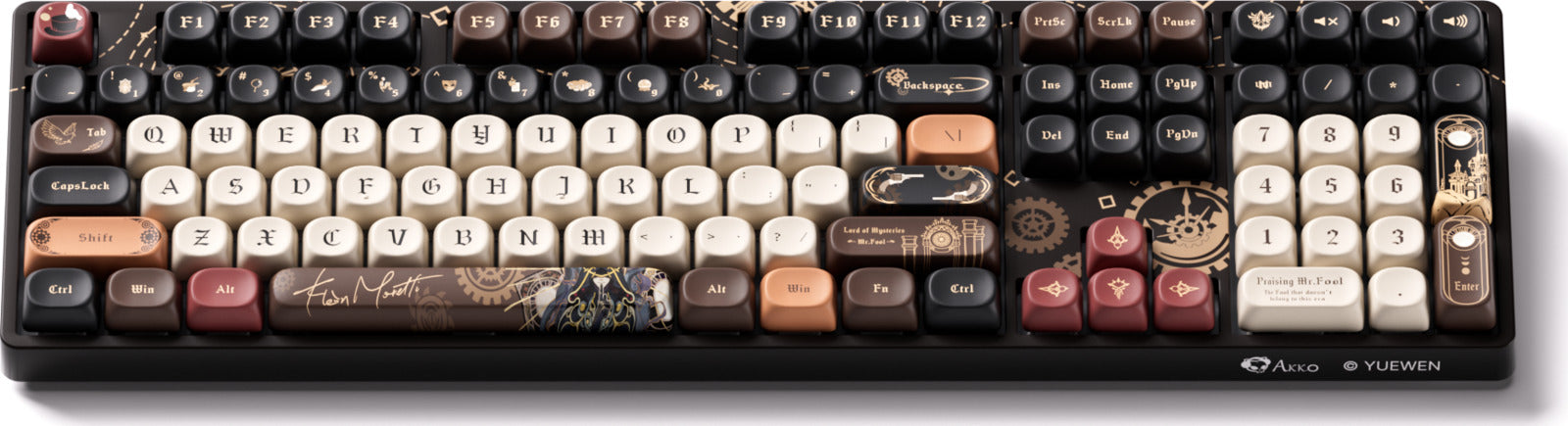 Akko Lord of Mysteries 5108B Plus 100% V3 Piano Pro Hot-Swappable Wireless Mechanical Keyboard