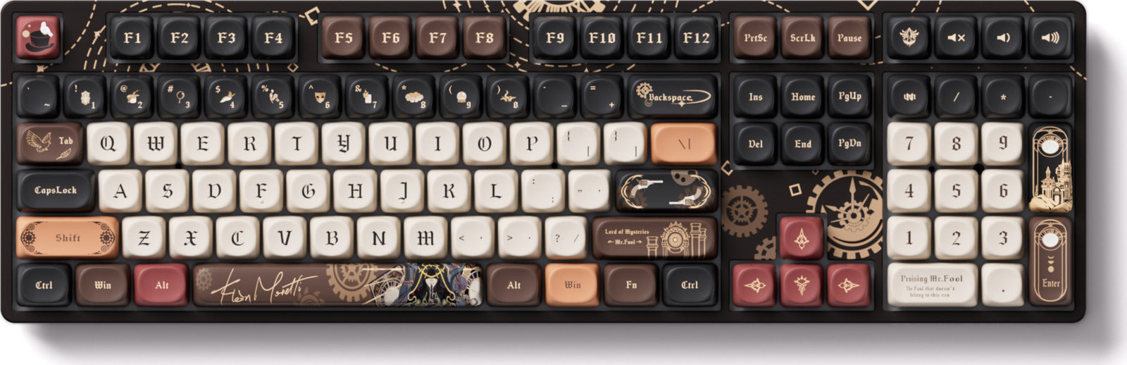 Akko Lord of Mysteries 5108B Plus 100% V3 Piano Pro Hot-Swappable Wireless Mechanical Keyboard