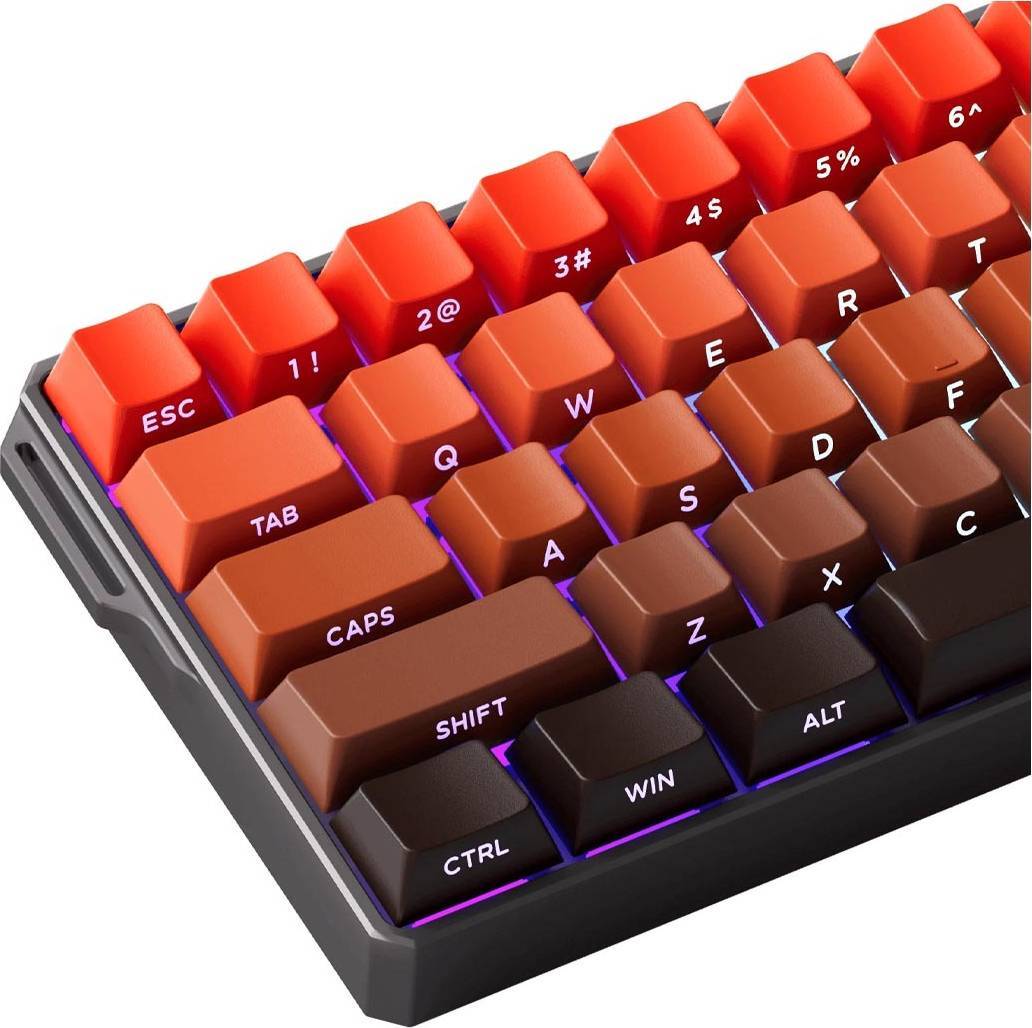 Akko x MonsGeek FUN60 Ultra Magnetic HE Glare Blaze Gradient Wired Mechanical Keyboard