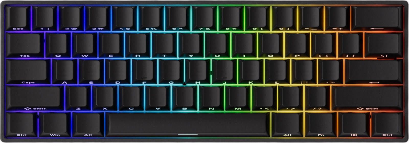 Akko x MonsGeek FUN60 Ultra Magnetic HE Glare SP Black Wireless Mechanical Keyboard