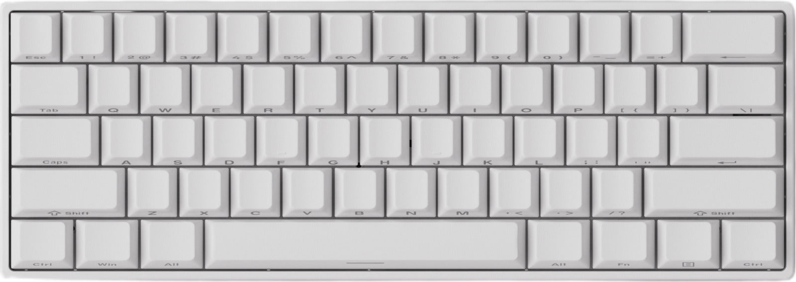 Akko x MonsGeek FUN60 Ultra Magnetic HE Glare SP White Wired Mechanical Keyboard