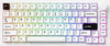 Akko x MonsGeek M1 V5 Black-on-White 75% Cilantro Hot-Swappable Wireless Mechanical Keyboard