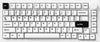 Akko x MonsGeek M1 V5 Black-on-White 75% Cilantro Hot-Swappable Wireless Mechanical Keyboard