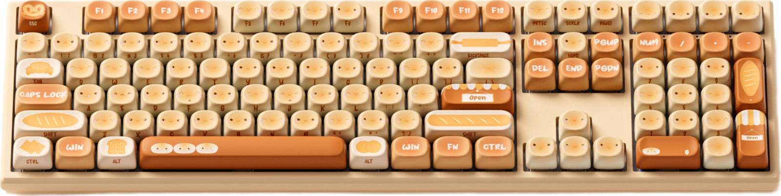 Akko x MonsGeek MG108B Bun Wonderland MOG 100% Cilantro Hot-Swappable Wireless Mechanical Keyboard