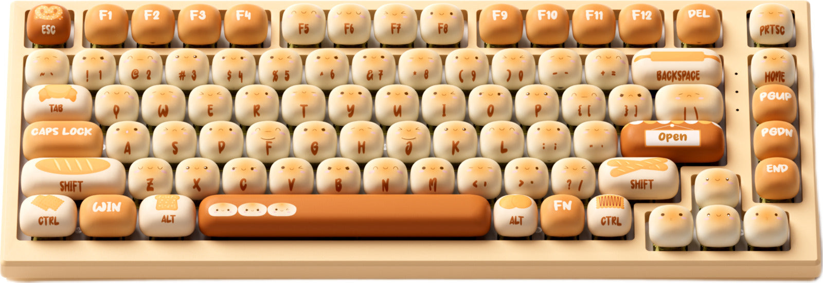 Akko x MonsGeek MG75W Bun Wonderland 75% V3 Piano Pro Hot-Swappable Wireless Mechanical Keyboard