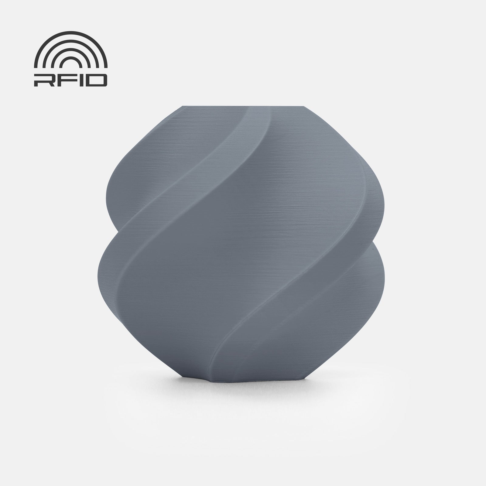 Bambu Lab PLA Matte - 1.75mm 1kg/Roll with Reusable Spool - Ash Grey