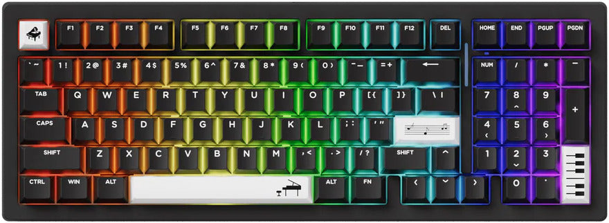 Akko x MonsGeek M2 V5 VIA 1800 Compact Stellar Rose Fully Assembled Hot-Swappable Wireless Mechanical Keyboard