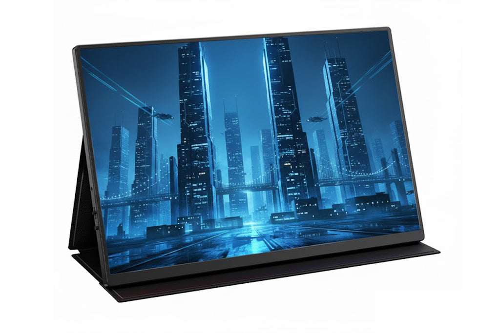 Gorilla 16" 2K 120Hz IPS Portable Gaming Monitor with Leather Case