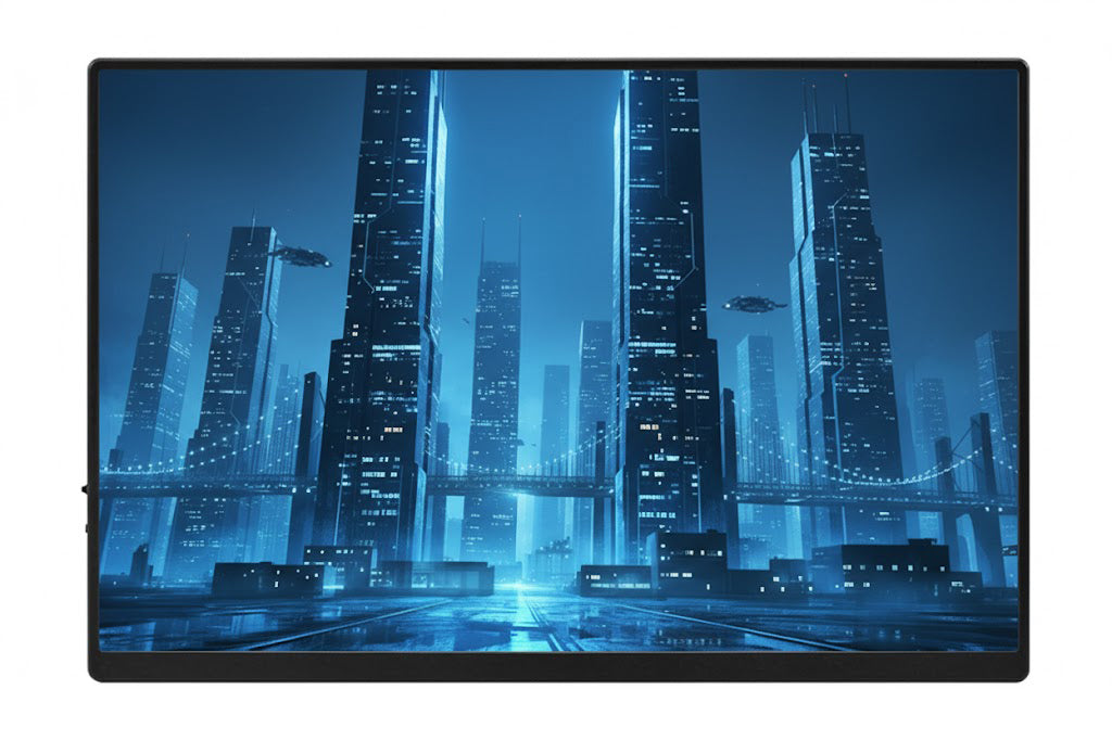 Gorilla 16" 2K 120Hz IPS Portable Gaming Monitor with Leather Case