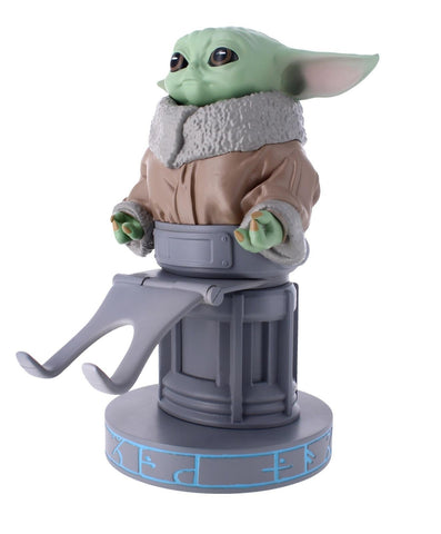 Cable Guy Controller Holder - Grogu Seeing Stone Pose