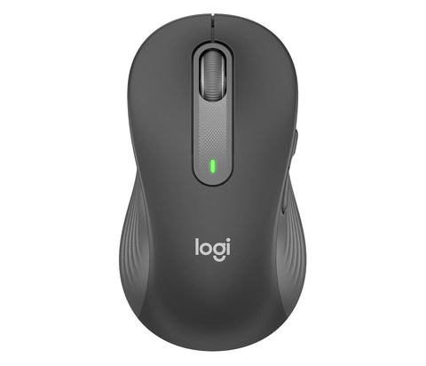 Logitech Signature M650 Wireless Mouse Large Left Graphite