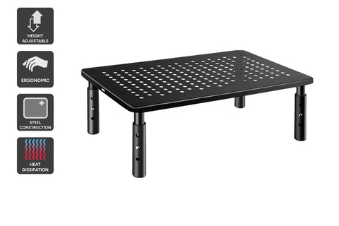 Kogan Height Adjustable Ergonomic Laptop and Monitor Stand