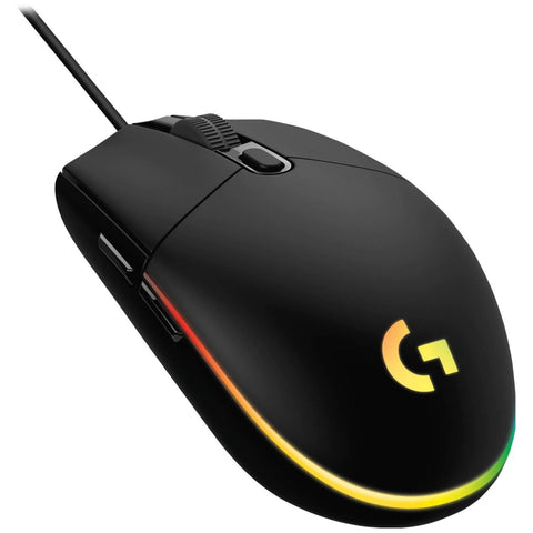 Logitech G203 LIGHTSYNC RGB Gaming Mouse (Black)