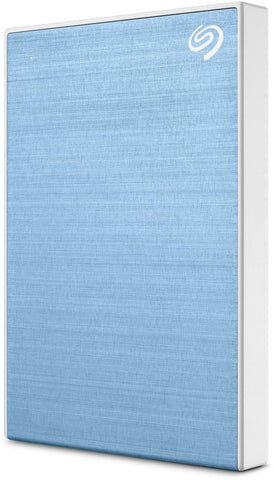 1TB Seagate One Touch Portable USB 3.0 HDD with Password Protection Blue