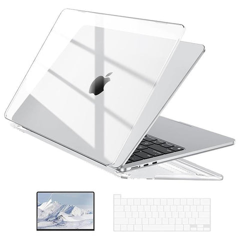 Macbook Pro 13.3" Hard Shell Case + Keyboard Case + Screen Protector