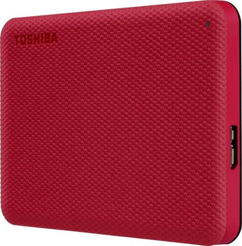 Toshiba Canvio Advance V10 USB 3.0 Portable External Hard Drive 4TB (Red)