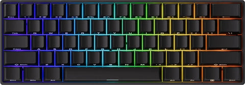 Akko x MonsGeek FUN60 Pro Magnetic Glare Black Wired Mechanical Keyboard