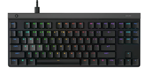Logitech G515 LIGHTSPEED Rapid TKL Wired Gaming Keyboard (Black)