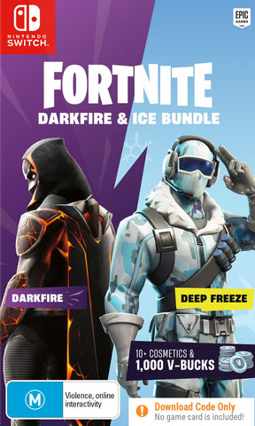 Fortnite Darkfire and Ice Bundle (code in box)
