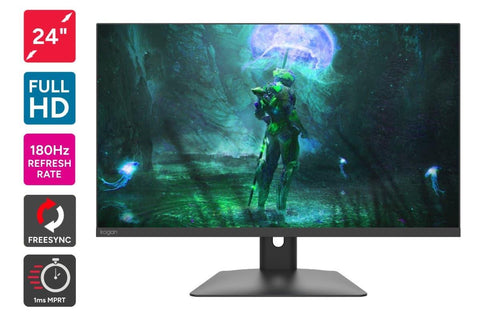 Kogan 24" Full HD 180Hz 1ms Frameless FreeSync Gaming Monitor (1920 x 1080)