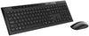 Rapoo 8210M Multi-mode Wireless Keyboard and Mouse - Black