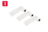 Kogan Mini Inkless Printer Thermal Adhesive Papers (Transparent) - 3 Pack