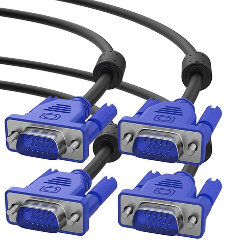 SUPREMTEK 1.35m VGA to VGA Cable - 2-Pack