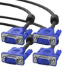 SUPREMTEK 1.35m VGA to VGA Cable - 2-Pack