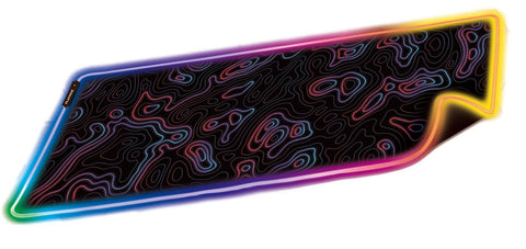 Playmax Aurora Topographic Mousepad - RGB