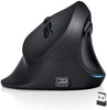 Wireless Ergonomic Mouse - Black