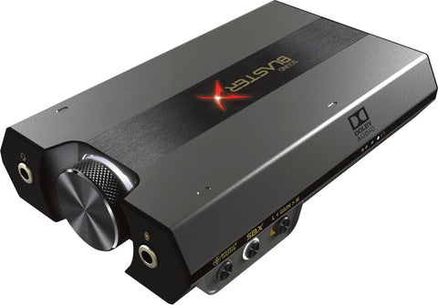 Creative Sound BlasterX G6 7.1 HD External Console Gaming DAC Amp Headphones