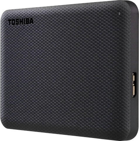 Toshiba Canvio Advance V10 USB 3.0 Portable External Hard Drive 1TB (Black)