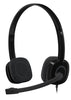 Logitech H151 Single-pin Stereo Headset - Black