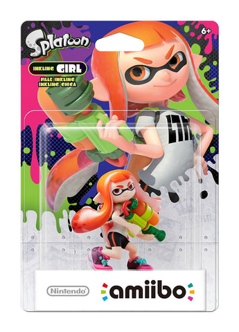 Nintendo Amiibo Inkling Girl - Splatoon Figure