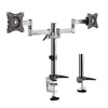 Brateck: Dual Aluminium LCD VESA Desk Mount