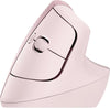 Logitech Lift Vertical Ergonomic Mouse Rose