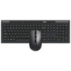Rapoo 8210M Multi-mode Wireless Keyboard and Mouse - Black