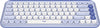 Logitech Pop Icon Keys Compact Bluetooth Wireless Keyboard Lilac & Off White