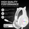 Playmax RGB Cat Ear Headset (White)