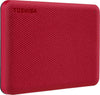 Toshiba Canvio Advance V10 USB 3.0 Portable External Hard Drive 1TB (Red)